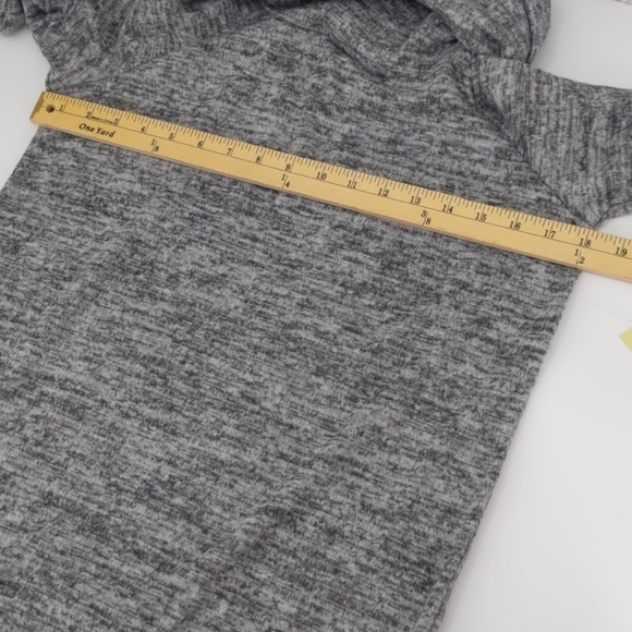 PerSeption Concept long gray cowl neck sweater - Picture 5 of 8